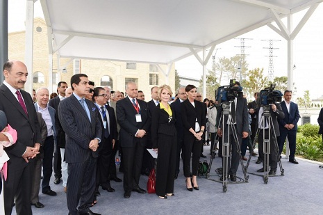 Azerbaijan`s first lady Mehriban Aliyeva attends opening ceremony of Tree of Peace - PHOTOS